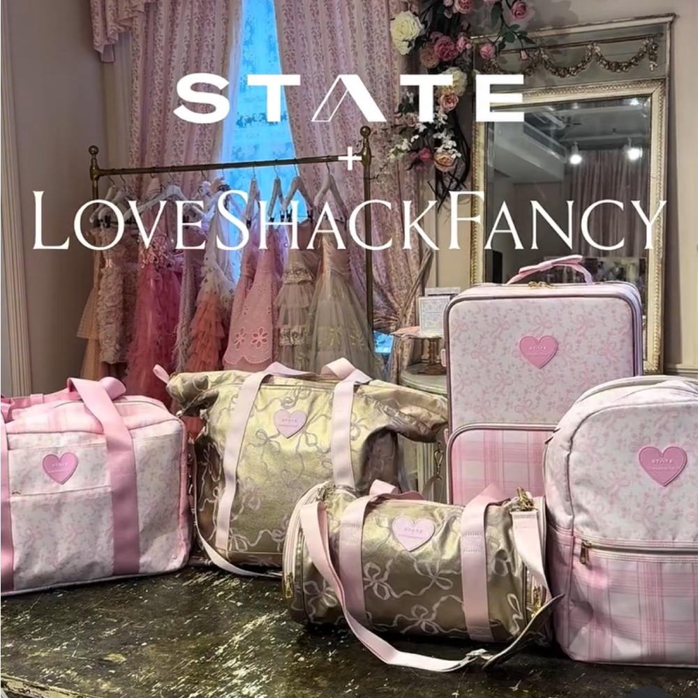 LOVESHACKFANCY STATE WEEKENDER BAG Limited Holiday Collection - Picture 11 of 15